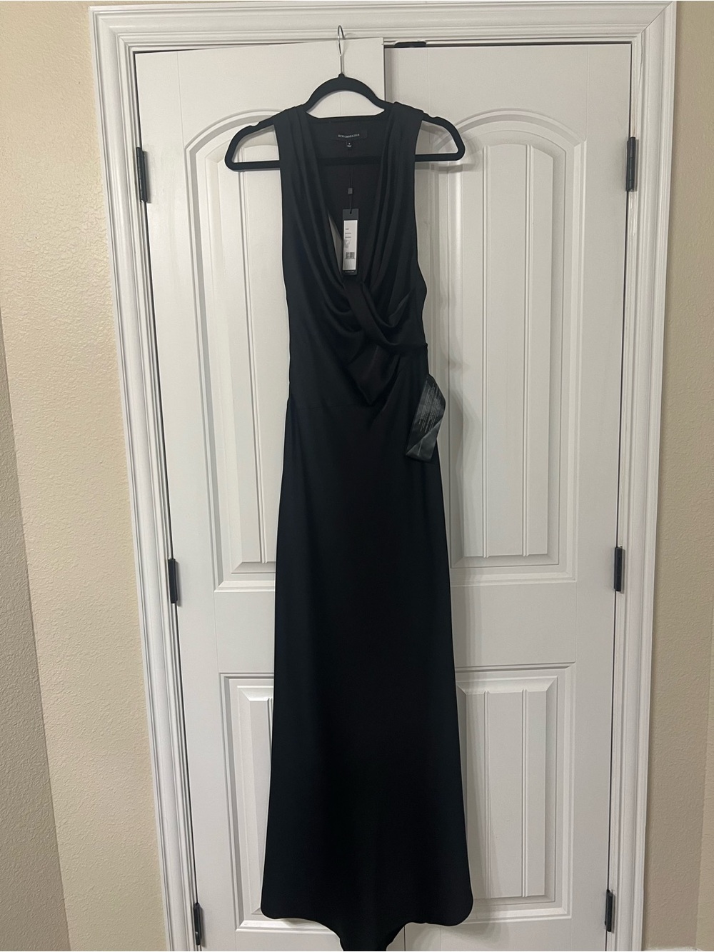 BCBGMaxAzria Black Demi Gown Maxi Dress - Picture 2 of 7